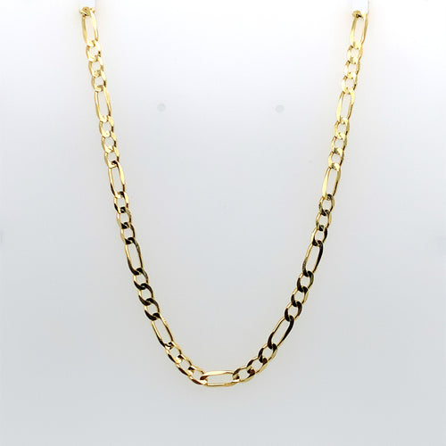 10k Gold Figaro Link Chain