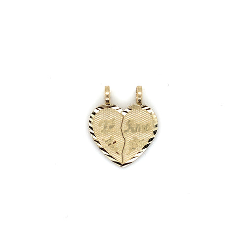 14k Gold Breakable Heart 