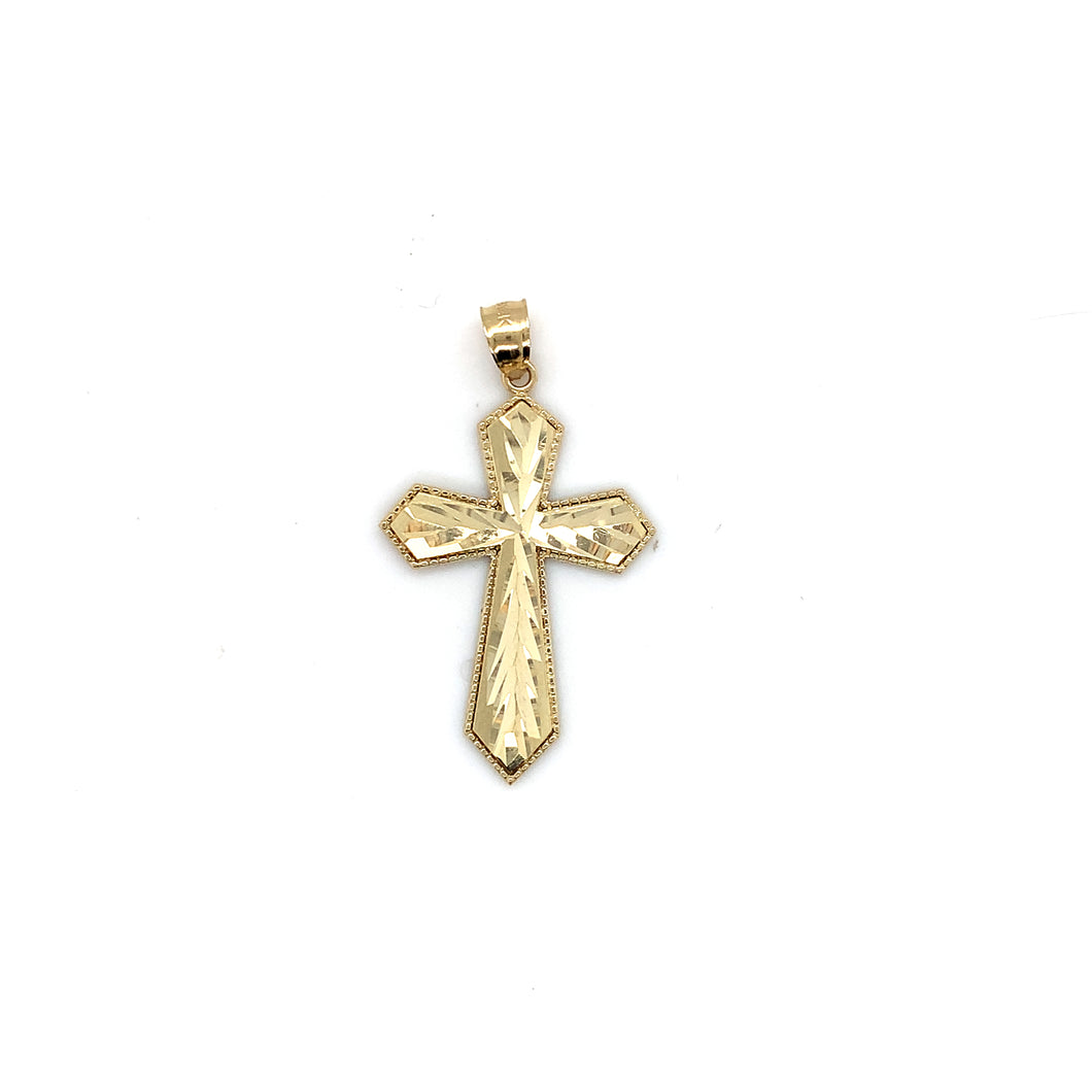 14k Gold Cross Pendant