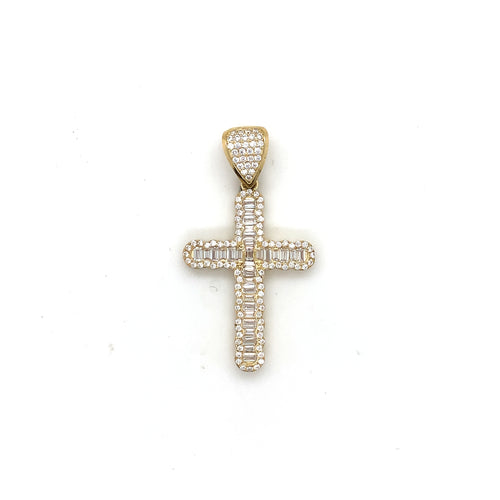 10k Gold Cross Pendant