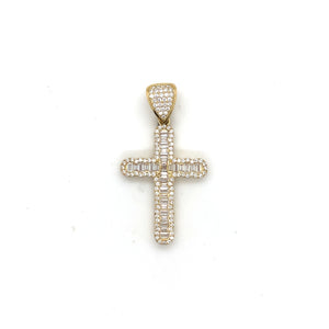 10k Gold Cross Pendant