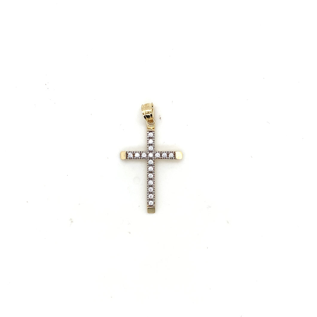 10k Gold Cross Pendant