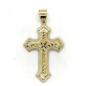 10k Gold Cross Pendant