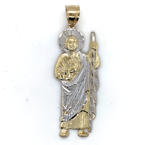 10k Gold Saint Jude Pendant