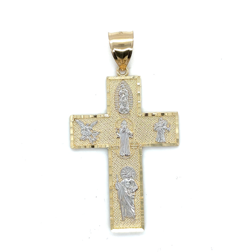 14k Gold Cross Pendant