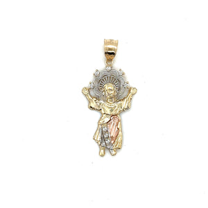 14k Gold Divine Child Pendant
