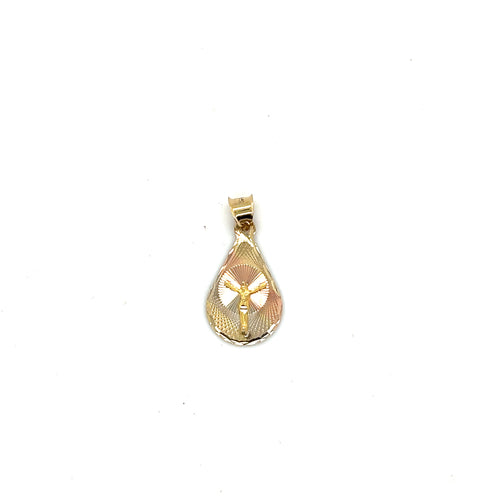 14k Gold Christ Pendant