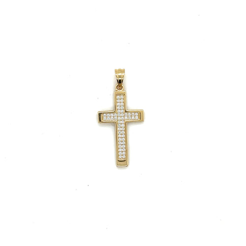 14k Gold Cross Pendant