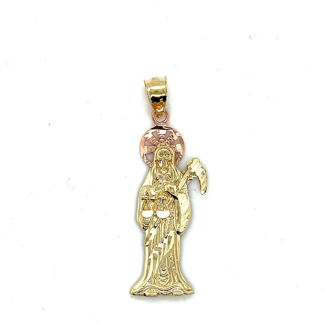 10k Gold Death Reaper Pendant