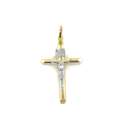 10k Gold Christ Cross Pendant