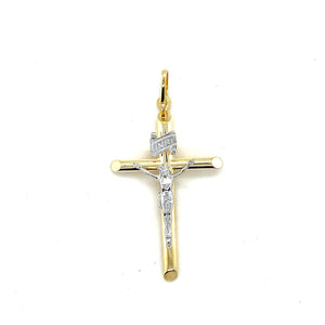 10k Gold Christ Cross Pendant