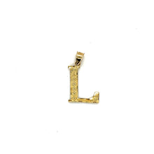 Load image into Gallery viewer, 10k Gold Letter Pendant