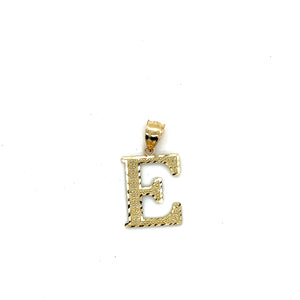 10k Gold Letter Pendant