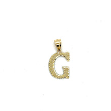 Load image into Gallery viewer, 10k Gold Initial Pendant