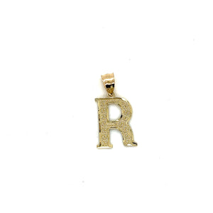 10k Gold Letter Pendant