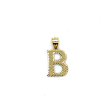 Load image into Gallery viewer, 10k Gold Letter Pendant