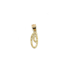Load image into Gallery viewer, 10k Gold Cursive Letter Pendant