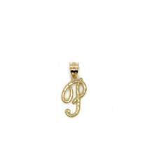 Load image into Gallery viewer, 10k Gold Cursive Letter Pendant