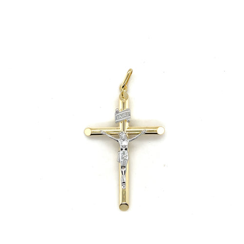 10k Gold Crucifix Pendant
