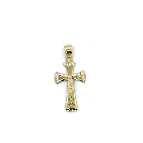 10k Gold Cross Pendant