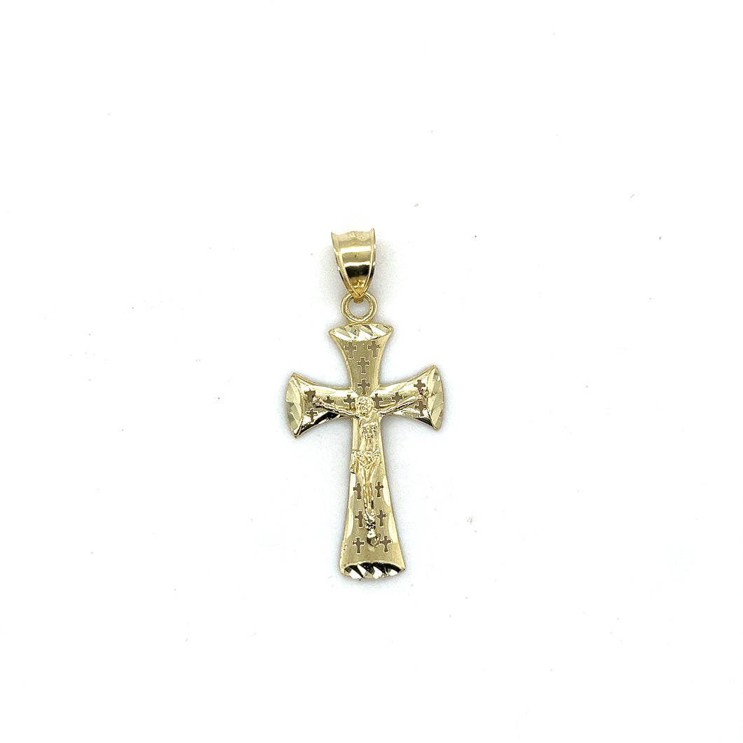 10k Gold Cross Pendant