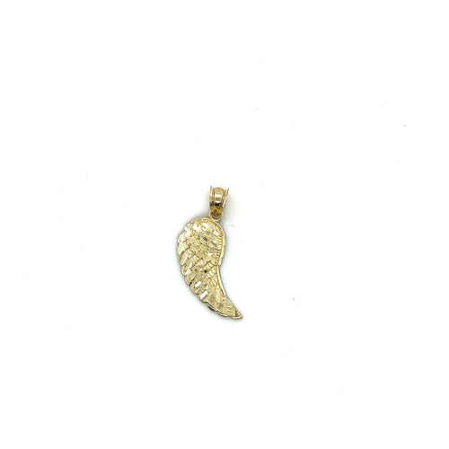 10k Gold Wing Pendant