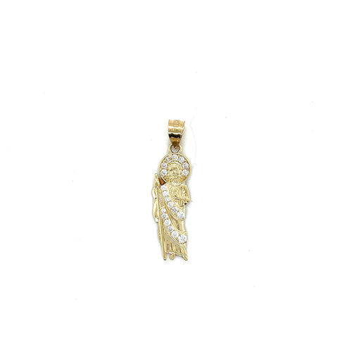 10k Gold Saint Jude Pendant