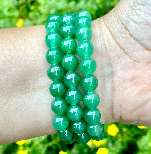 Natural Stone Green Aventurine Bracelet