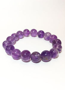 Natural Stone Amethyst Crystal Bracelet