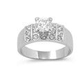 Sterling Silver CZ Ring
