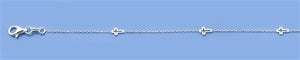 Sterling Silver Cross Bracelets