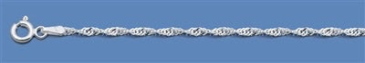 Sterling Silver Singapore Bracelet