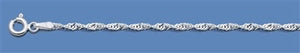 Sterling Silver Singapore Bracelet