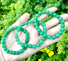 Load image into Gallery viewer, Natural Stone Green Aventurine Bracelet