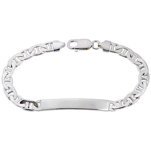 Sterling Silver ID Mariner Bracelet