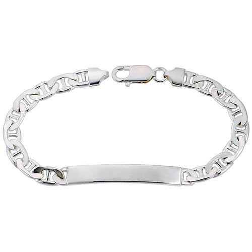 Sterling Silver ID Mariner Bracelet