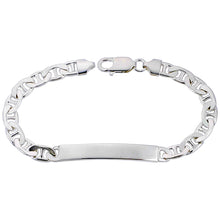 Load image into Gallery viewer, Sterling Silver ID Mariner Bracelet