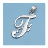 SILVER INITIAL PENDANT