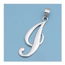 SILVER INITIAL PENDANT