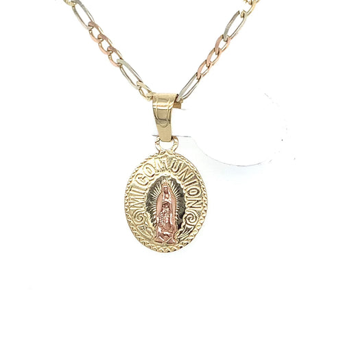 14K Gold My Communion Pendant