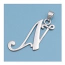 SILVER INITIAL PENDANT