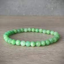 Load image into Gallery viewer, Natural Stone Light Jade Bracelet