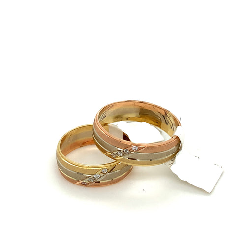 14K Gold wedding Band Rings