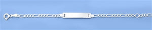 Sterling Silver ID Bracelet
