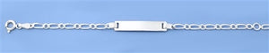 Sterling Silver ID Bracelet