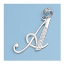Load image into Gallery viewer, CZ INITIAL PENDANTS