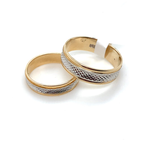 14K Gold Wedding Band Rings