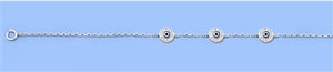 Sterling Silver Evil Eye Bracelet