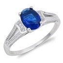Sterling Silver CZ Ring