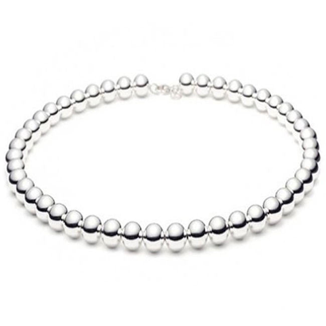 Sterling Silver 6mm Bead Chain